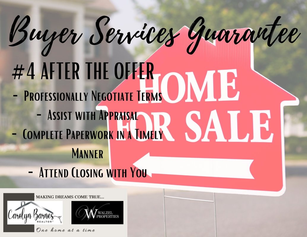 Buyer Services Guarantee: After the Offer