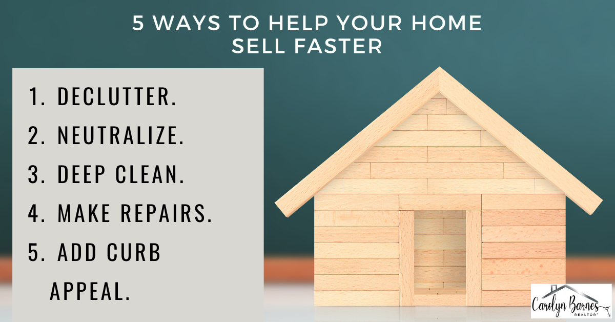 HOW CAN I HELP MY HOME SELL FASTER?; tips for sellers; real estate advice; real estate tips; seller tips; house for sale; come to Katy